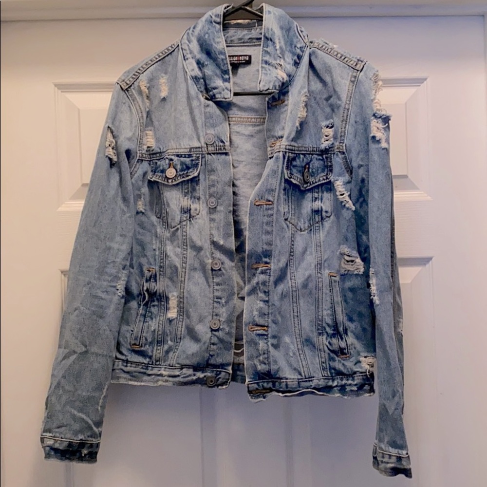 Distress Jean Jacket